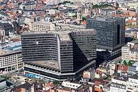 Building in downtown, Brussels, Belgium