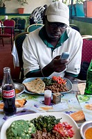 Restaurant. Nairobi. Kenia