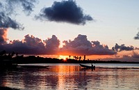 Sunset in Boipeba Island, Tinharé Archipelago