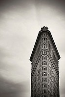 The Flat Iron building facade in Manhattan, New York, New York, USA