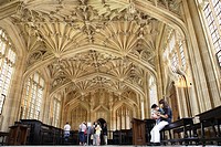 Bodleian Library - Divinity School, Oxford Univeristy, England