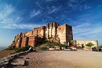Mehrangarh Fort, Jodhpur is one of the largest forts in forts and is also considered to be the most magnificent fort in Jodhpur, infact, in the whole ...