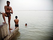 Ganges river, Varanasi, Uttar Pradesh, India