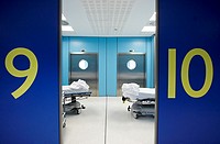Operating rooms, surgical block. Hospital Policlinica Gipuzkoa, San Sebastian, Donostia, Euskadi, Spain