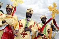 Africa,Eritrea,Asmara,Meskel is an annual religious holiday of the Eritrean Orthodox Church commemorating the discovery of the True Cross by Queen Ele...