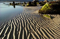 Carnota beach, La Coruna province, Galicia, North - West Spain