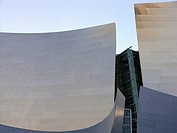 Detail of Walt Disney Concert Hall, USA, California, Los Angeles, Frank Gehry, Architect