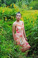 Portrait of woman, Cambodia