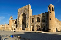 Abdulaziz Chan, Khan Madrassah, Bukhara, Buchara, Unesco World Heritage Site, Uzbekistan, Central Asia
