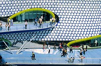 Selfridges new flagship store, designed by Future Systems, in The Bullring shopping mall, Birmingham, England