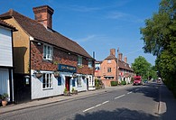 England Kent Benenden The Street and ´King William IV´ Public House and houses