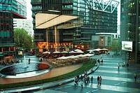 The Sony Center is a Sony-sponsored building complex located at the Potsdamer Platz in Berlin, Germany.The centre was designed by Helmut Jahn and cons...
