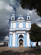 Iglesia de Santa Lucia in San Cristobal de Las Casas in Chiapas in Mexico