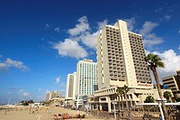 Israel, beachfront hotels in Tel Aviv