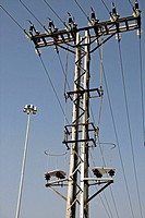 lamp, electrical tower