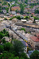 View of Gjirokastra, Unesco World Heritage City, in Albania