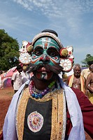 Bhima - Patukalam festival at Sevelimedu in Kanchipuram, Tamil Nadu, South India, India.