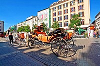 Main Market Square, Old Town, Krakow, Poland, Europe.