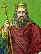 CLOVIS I 466-511  King merovingian of France  First king of France and of the Francs population