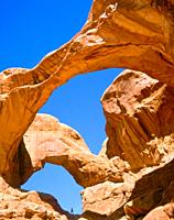Double Arch- Arches National Park Utah USA