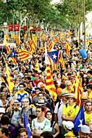 The 2010 Catalan autonomy protest was a demonstration in central Barcelona on 10 July 2010 against limitations of the autonomy of Catalonia within Spa...