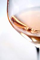 Glass of rosé wine, Bandol AOC, Var, Provence-Alpes-Côte d´Azur, France