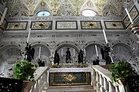 Tomb of St Anthony of Padua in Basilica di Sant´Antonio, Padua, Veneto, Italy