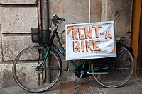 Bike for rent in Ferrara, Emilia-Romagna, Italy