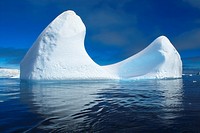 Sculpted Icebergs in Antarctica