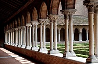Cloister of the Church of the Jacobins, Toulouse, France