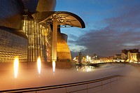 Guggenheim museum, Abandoibarra, Bilbao, Bizkaia, Spain