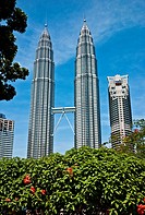 Twin Towers 88 Stories at Kuala Lumpur City Centre  Kuala Lumpur,Malaysia