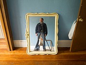 Photographer photographs personal property left by former owners in a foreclosed house in Providence, Rhode Island, United States