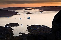 The fjord outside Narsaq, South Greenland