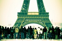 Eiffel Tower  Paris, France, Europe