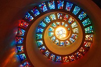 Spiral Window, Thanksgiving Chapel, Dallas, Texas