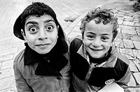 Two Arab Boys, Old City of Jerusalem, Israel