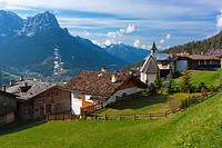 Pozza Di Fassa towards Cima Dodici, Dolomites, Trentino-Alto Adige, Italy, Europe