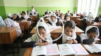 Primary school for girls in kabul, Afghanistan