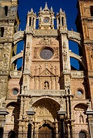 Astorga Cathedral, León. Castilla y León. Spain.
