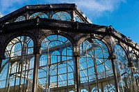 Palacio de Cristal (Crystal Palace), Parque del Buen Retiro, Madrid, Spain