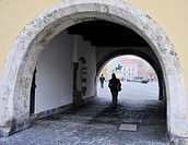 Street tunnel, Regensburg, Germany
