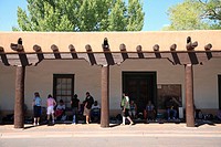 Palace of the Governors, Santa Fe, New Mexico, USA