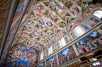 Michelangelo´s Sistine Chapel and The Last Judgement, Rome, Italy