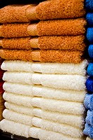 Colored Towels closeup