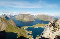 Spectacular view over Reine and the Lofoten