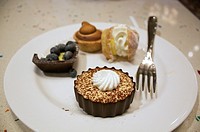 Creations from the dessert buffet at Caesars Palace, Las Vegas, Nevada, United States