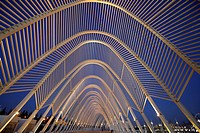 Olympic Sport Complex by Calatrava, Athens, Greece