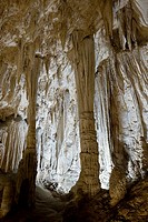 Speleothems in Carlsbad Caverns National Park in southern New Mexico, USA  A UNESCO World Heritage Site