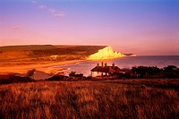 Beachy Head South Downs East Sussex England Uk